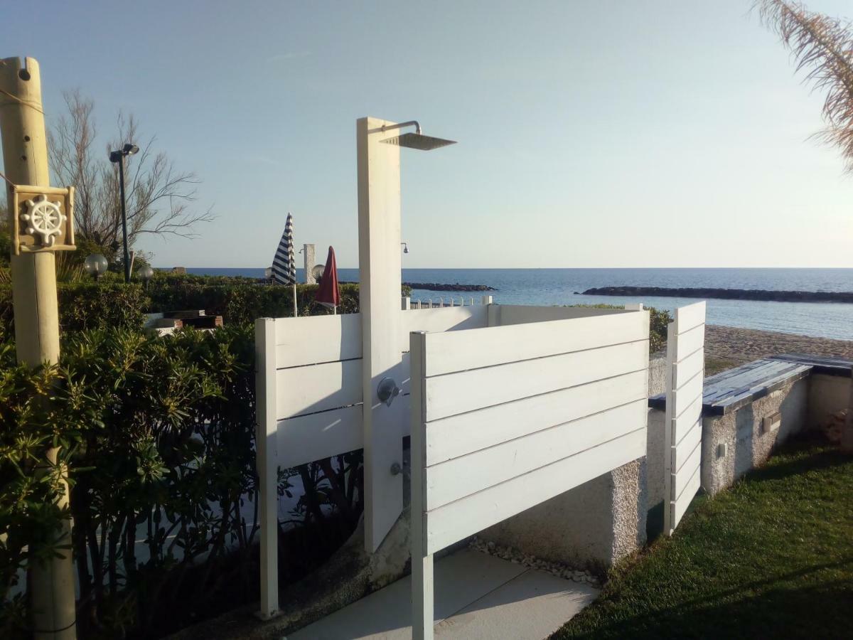 Villa A Diamante Sulla Spiaggia Бельведере-Мариттимо Экстерьер фото